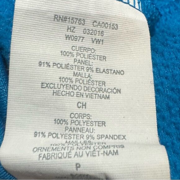 Champion Duofold Performance blue cowl neck sweatshirt size small - Picture 8 of 8